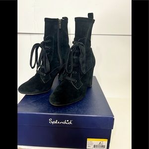 Splendid Hacken Women’s Suede Lace-Up boots